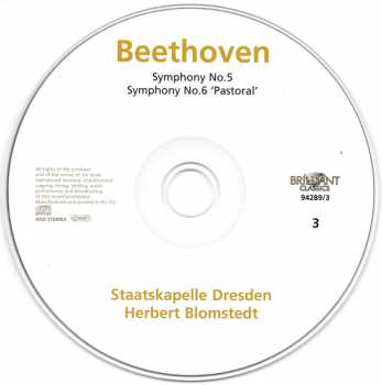 5CD/Dobozkészlet Ludwig van Beethoven: IX Symphonies