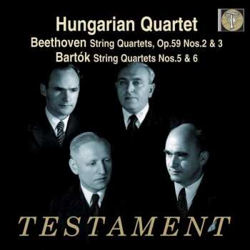 2CD Ludwig van Beethoven: Strings Quartets Op.59 Nos.2 & 3 / Strings Quartets Nos.5 & 6