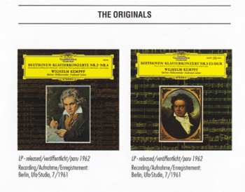 CD Ludwig van Beethoven: Klavierkonzerte Nos. 4 & 5 = Piano Concertos = Concertos Pour Piano