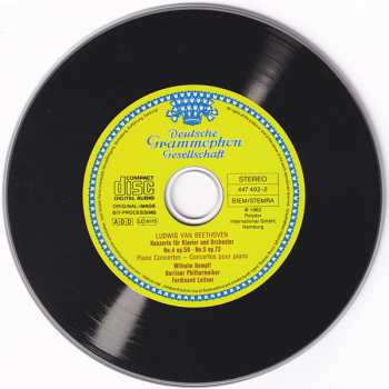 CD Ludwig van Beethoven: Klavierkonzerte Nos. 4 & 5 = Piano Concertos = Concertos Pour Piano