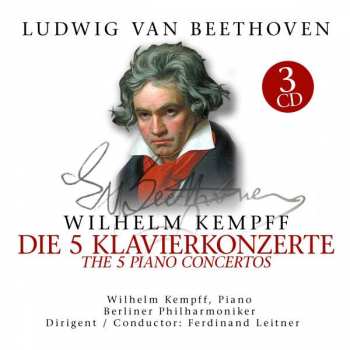 3CD Ludwig van Beethoven: Klavierkonzerte Nr.1-5