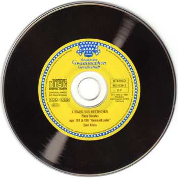 CD Ludwig van Beethoven: Klaviersonaten = Piano Sonatas Opp. 101 & 106 »Hammerklavier«