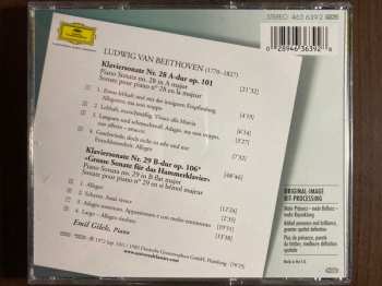 CD Ludwig van Beethoven: Klaviersonaten = Piano Sonatas Opp. 101 & 106 »Hammerklavier«