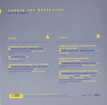 LP Ludwig van Beethoven:  Les Chefs D'Œuvres De = The Masterpieces Of Ludwig Van Beethoven