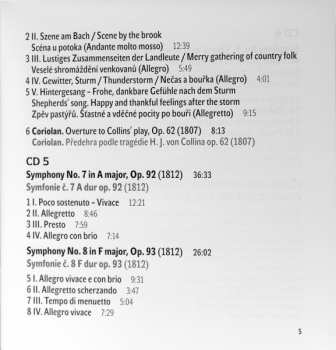 6CD/Dobozkészlet The Czech Philharmonic Orchestra: Symphonies