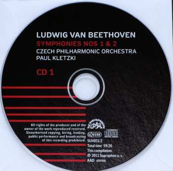 6CD/Dobozkészlet The Czech Philharmonic Orchestra: Symphonies