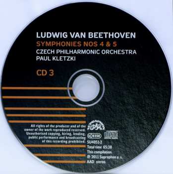 6CD/Dobozkészlet The Czech Philharmonic Orchestra: Symphonies