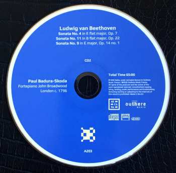 9CD/Dobozkészlet Ludwig van Beethoven: The Complete Piano Sonatas Played On Period Instruments