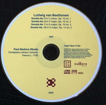 9CD/Dobozkészlet Ludwig van Beethoven: The Complete Piano Sonatas Played On Period Instruments