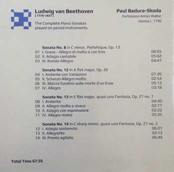 9CD/Dobozkészlet Ludwig van Beethoven: The Complete Piano Sonatas Played On Period Instruments
