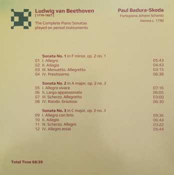 9CD/Dobozkészlet Ludwig van Beethoven: The Complete Piano Sonatas Played On Period Instruments