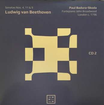 9CD/Dobozkészlet Ludwig van Beethoven: The Complete Piano Sonatas Played On Period Instruments