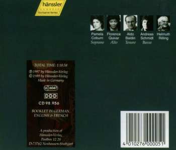 CD Ludwig van Beethoven: Missa Solemnis Op. 123