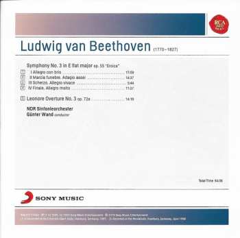 CD Ludwig van Beethoven: Symphony No. 3 "Eroica" - Leonore Overture No. 3