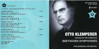 5CD/Dobozkészlet Ludwig van Beethoven: Otto Klemperer Conducts the Complete Beethoven Symphonies