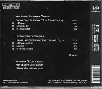 SACD Ludwig van Beethoven: Piano Concerto 3 - Piano Concerto 24