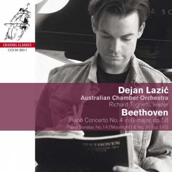Album Ludwig van Beethoven: Piano Concerto No. 4 In G Major, Op. 58; Piano Sonatas No. 14 ('Moonlight') & No. 31 (Op. 110)