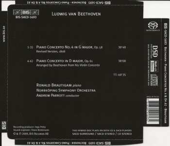 SACD Ludwig van Beethoven: Piano Concertos In D. Op.61 & No.4