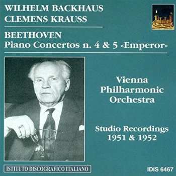 Album Ludwig van Beethoven: Piano Concertos n, 4 & 5 "Empereror"