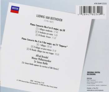 CD Ludwig van Beethoven: Piano Concertos No. 4 & No. 5