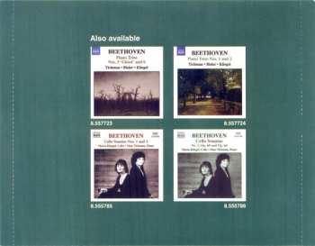 CD Ludwig van Beethoven: Piano Quartets, WoO 36