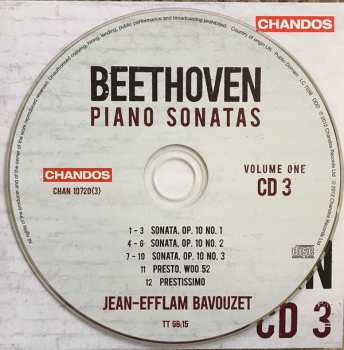 3CD Ludwig van Beethoven: Piano Sonatas 1