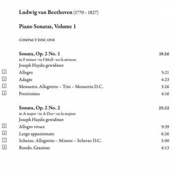 3CD Ludwig van Beethoven: Piano Sonatas 1