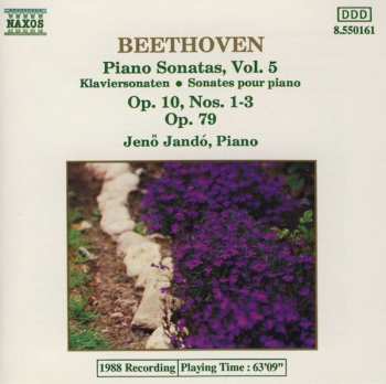 CD Ludwig van Beethoven: Piano Sonatas, Vol. 5