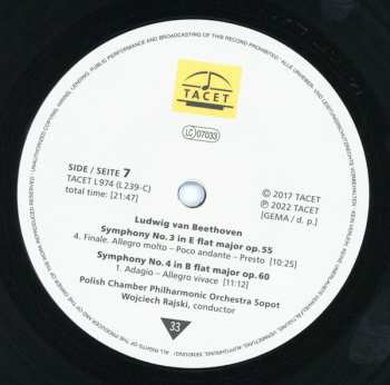 9LP/Dobozkészlet Ludwig van Beethoven: TACET's Beethoven Symphonies (Symphonies Nos. 1-9 Complete Edition) LTD | NUM