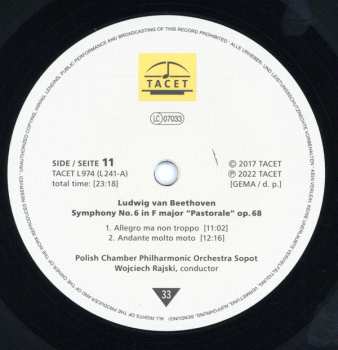 9LP/Dobozkészlet Ludwig van Beethoven: TACET's Beethoven Symphonies (Symphonies Nos. 1-9 Complete Edition) LTD | NUM