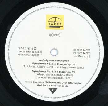 9LP/Dobozkészlet Ludwig van Beethoven: TACET's Beethoven Symphonies (Symphonies Nos. 1-9 Complete Edition) LTD | NUM