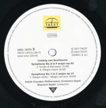9LP/Dobozkészlet Ludwig van Beethoven: TACET's Beethoven Symphonies (Symphonies Nos. 1-9 Complete Edition) LTD | NUM
