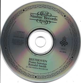 CD Ludwig van Beethoven: Piano Sonatas: Pathétique, Moonlight, Appassionata