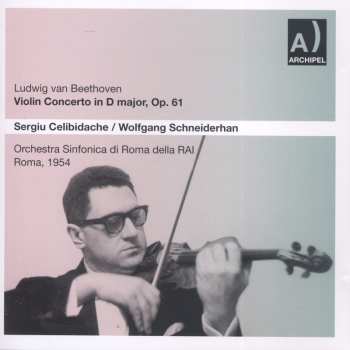 Album Ludwig van Beethoven: Violin Concerto In D Major, Op. 61 (Roma, 1954)