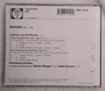 CD Ludwig van Beethoven: Piano Concertos Nos. 1 & 2