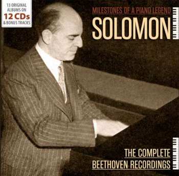 12CD/Dobozkészlet Solomon: The Complete Beethoven Recordings
