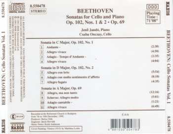CD Ludwig van Beethoven: Sonatas For Cello And Piano