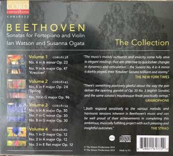 4CD/Dobozkészlet Ludwig van Beethoven: Sonatas For Fortepiano And Violin Collection