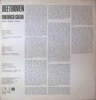 LP Ludwig van Beethoven: Sonate Nr. 1 F-Moll Op. 2/1 / Sonate Nr. 2 A-Dur Op. 2/2 / Sonate Nr. 12 As-Dur Op. 26