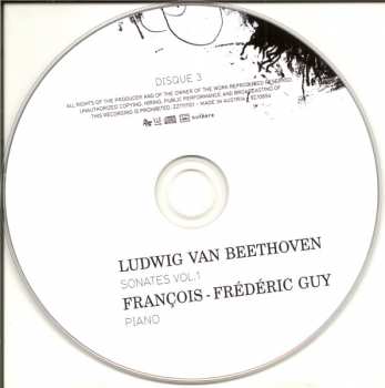 3CD/Dobozkészlet Ludwig van Beethoven: Sonates Vol.1
