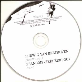 3CD/Dobozkészlet Ludwig van Beethoven: Sonates Vol.2