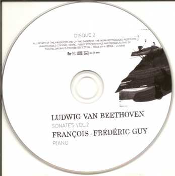 3CD/Dobozkészlet Ludwig van Beethoven: Sonates Vol.2