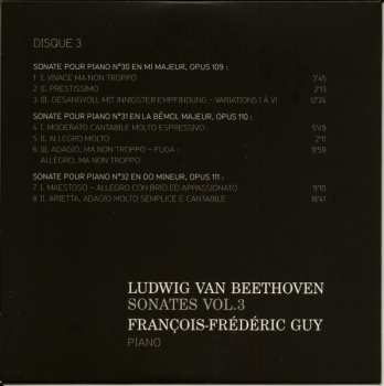 3CD/Dobozkészlet Ludwig van Beethoven: Sonates Vol.3