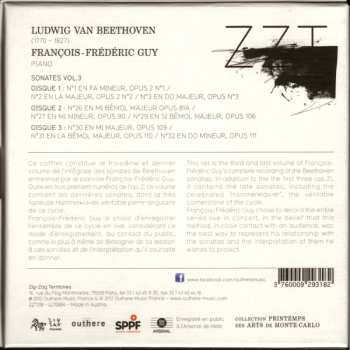 3CD/Dobozkészlet Ludwig van Beethoven: Sonates Vol.3