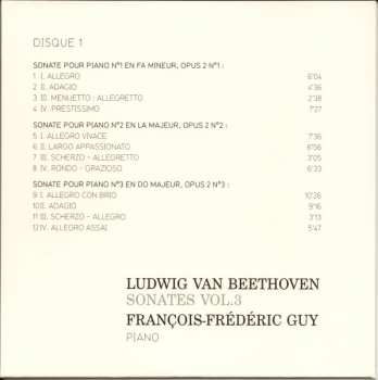 3CD/Dobozkészlet Ludwig van Beethoven: Sonates Vol.3