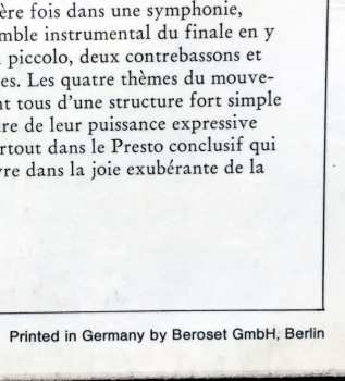 LP Ludwig van Beethoven: Symphonie Nr.5