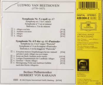 CD Ludwig van Beethoven: Symphonien Nos. 5 & 6 »Pastorale«