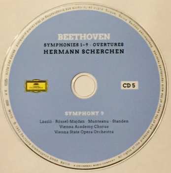8CD/Dobozkészlet Ludwig van Beethoven: Symphonies 1-9 · Overtures