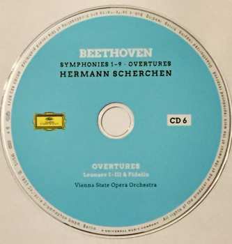 8CD/Dobozkészlet Ludwig van Beethoven: Symphonies 1-9 · Overtures