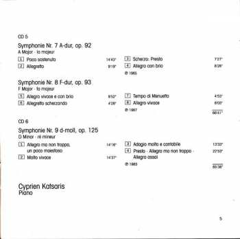 6CD/Dobozkészlet Ludwig van Beethoven: Symphonies Nos.1-9 